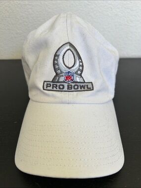 NFL White Pro Bowl Embroidered Cap